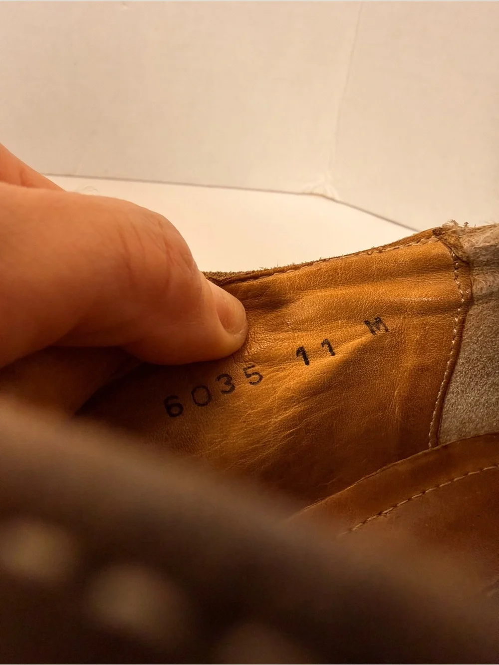 Men's Two-Tone Suede and Leather Derby Shoes in Tan and Brown